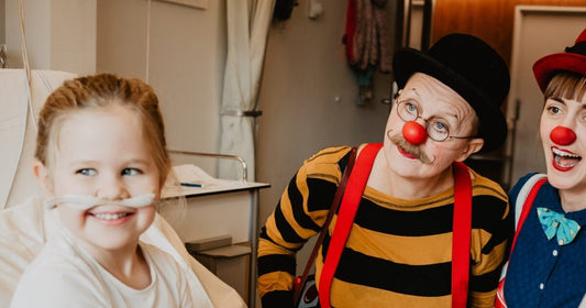 Wij steunen CliniClowns: 1% Giveback voor een betere wereld