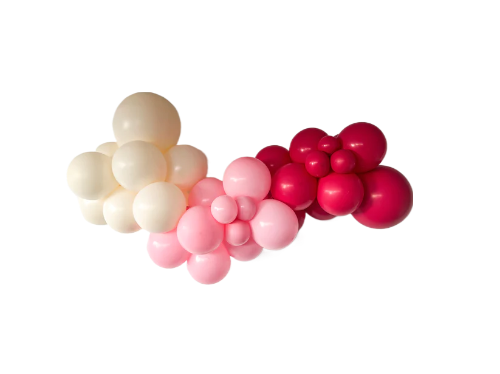 Ballondecoratie - Candy Pink